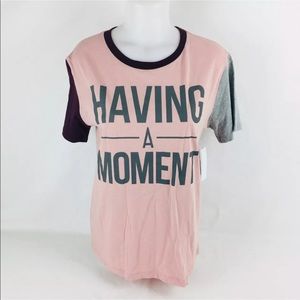 Having A Moment Cold Crush Womens T-Shirt L (V6)